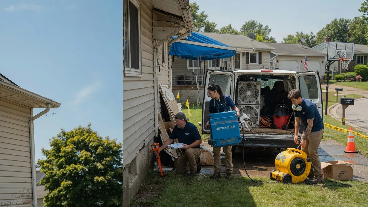 Ceiling Leak Cleanup in Mundelein, IL near me